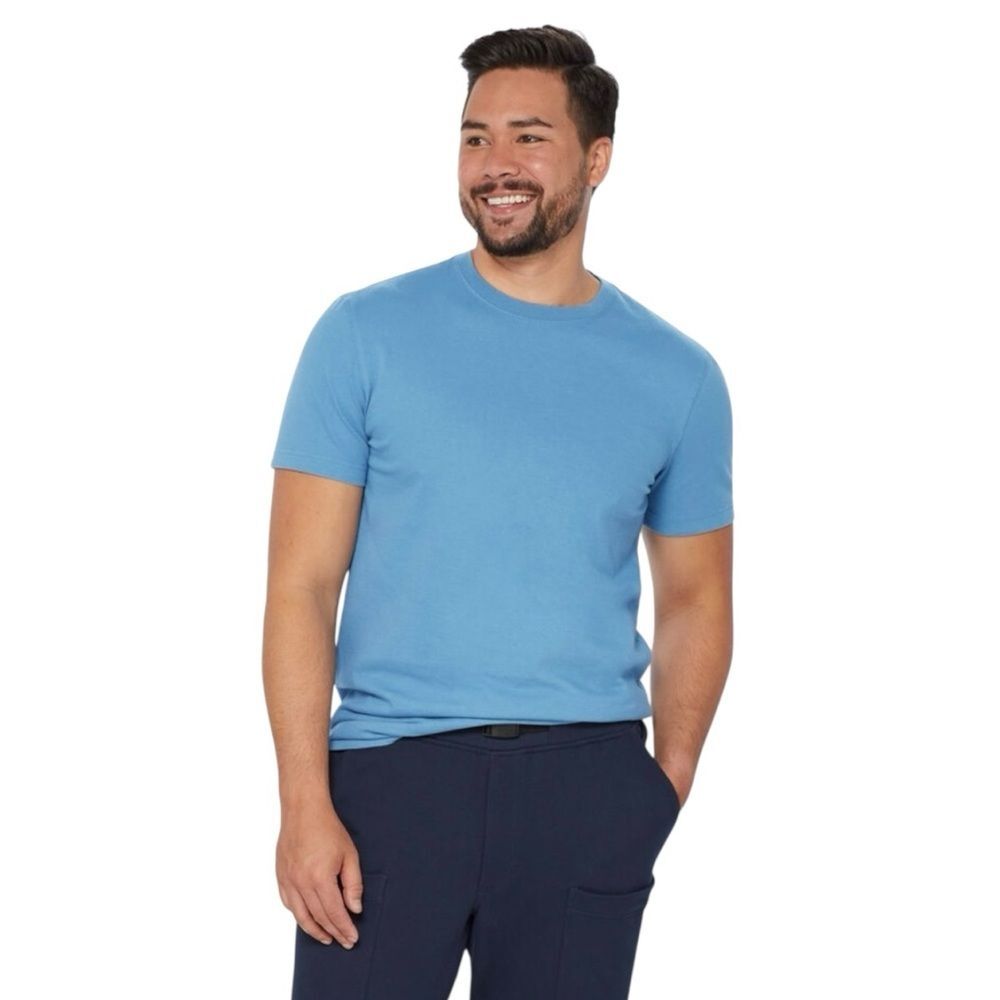 🆕Duluth Trading Co Men's Blue Slim Fit Short Sleeve Tee Shirt